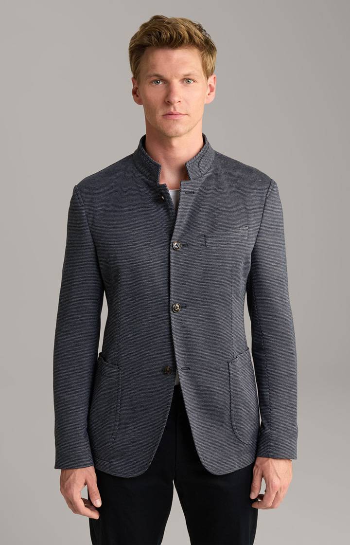 Joop Jersey-Sakko Hiro in Navy meliert
