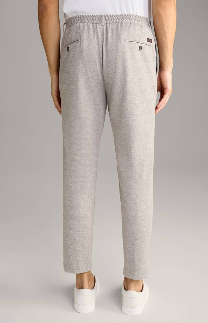 Joop Jerseyhose Lester In Grau Kariert