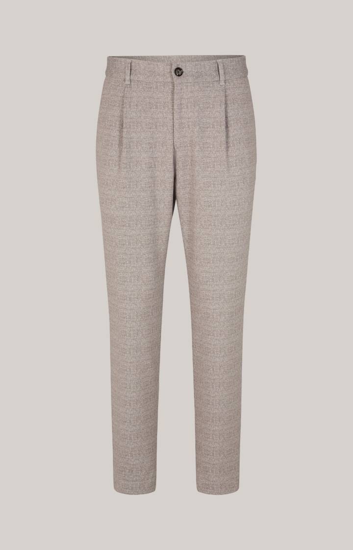 Joop Jerseyhose Lester In Grau Kariert