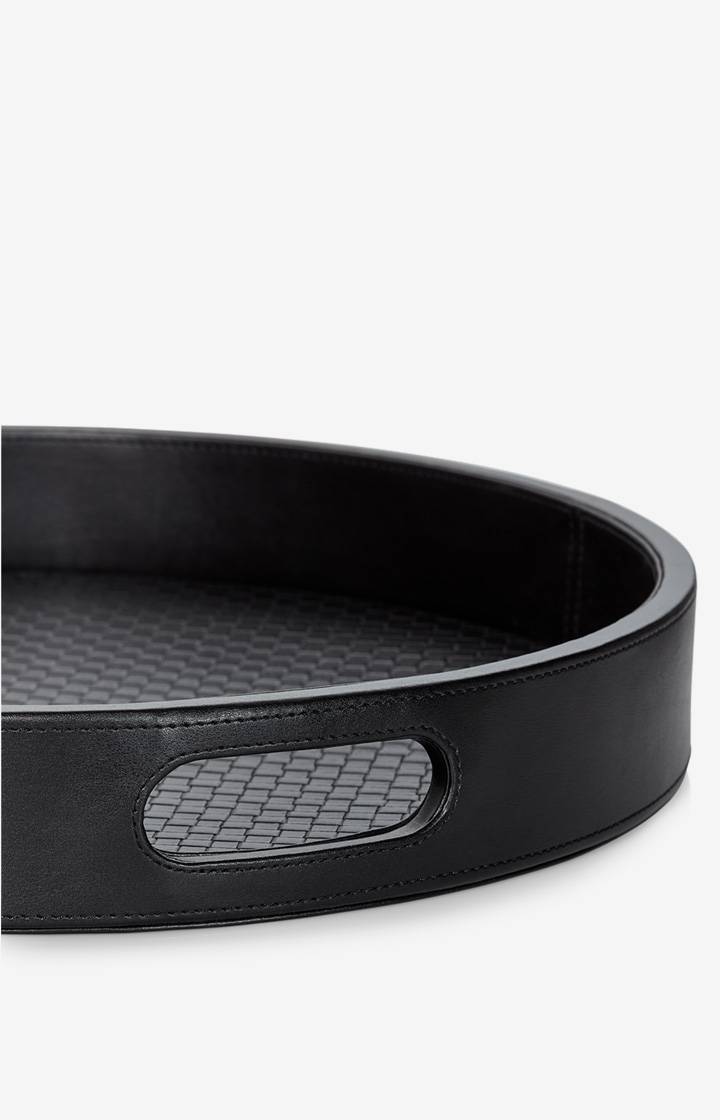 Joop JOOP! Homeline - Rundes Tablett In Schwarz, Klein