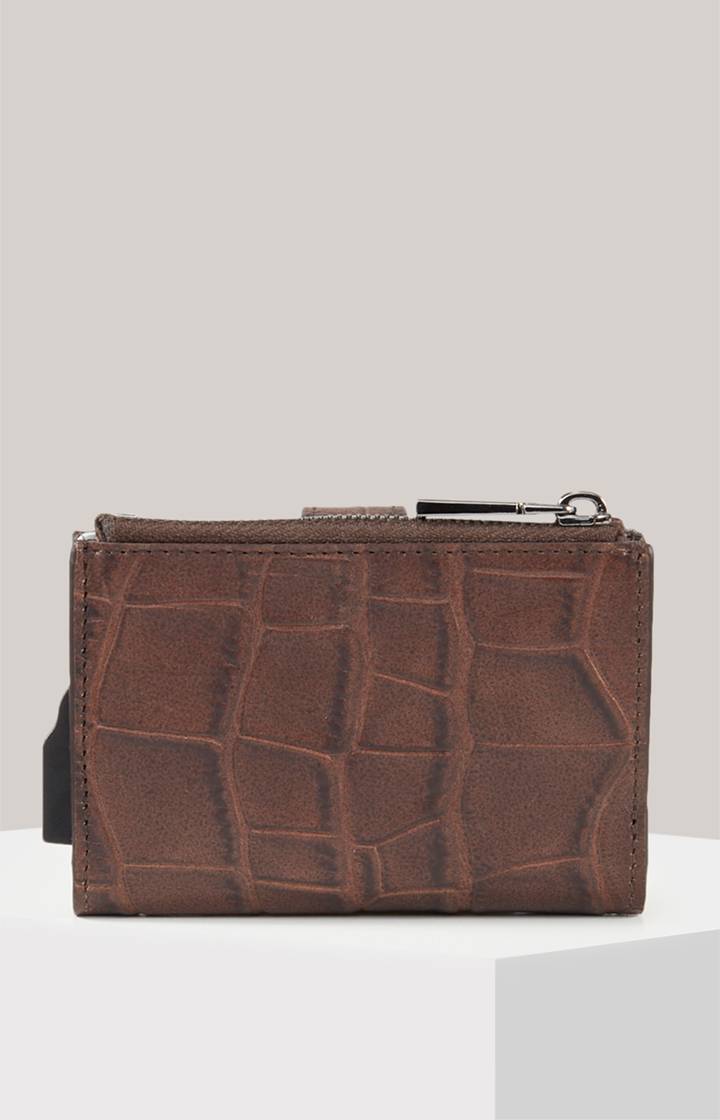 Joop Karten-Etui Fano C-Four E-Cage In Dunkelbraun
