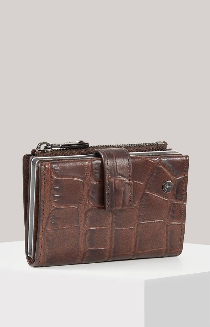Joop Karten-Etui Fano C-Four E-Cage in Dunkelbraun