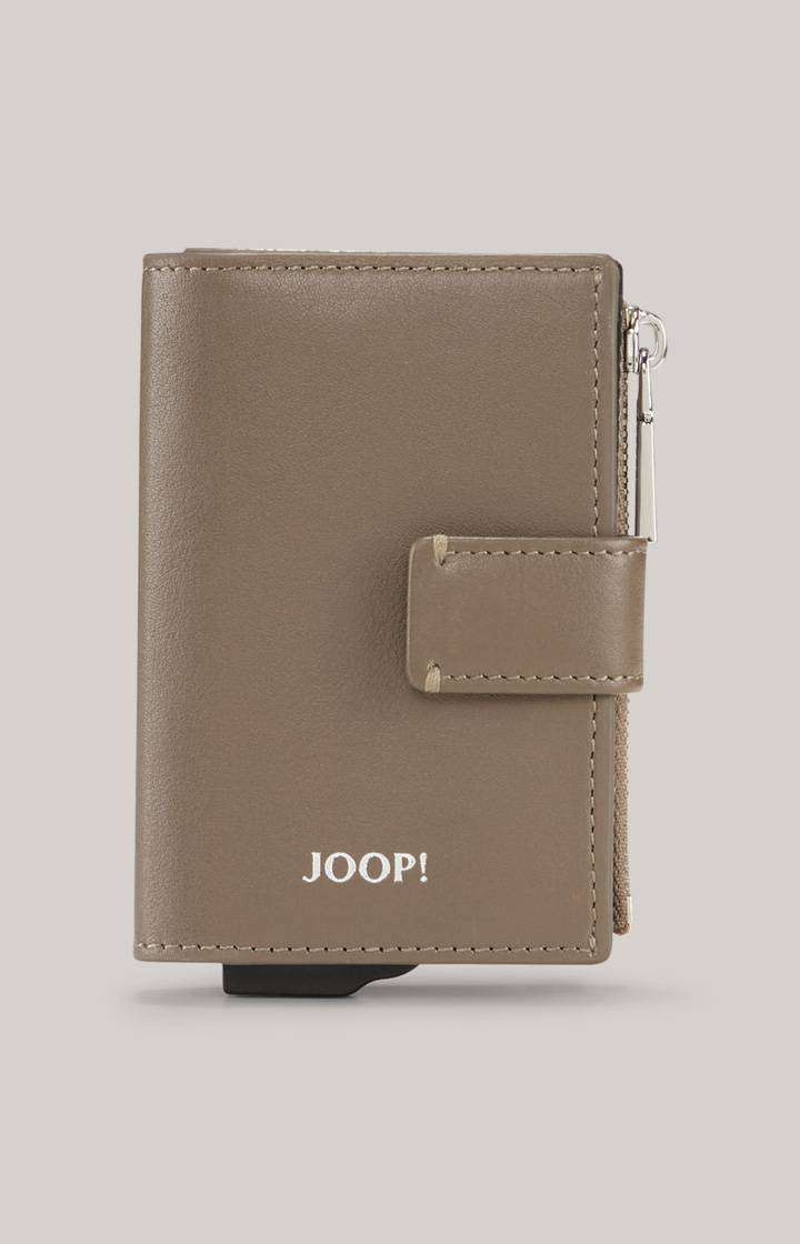 Joop Karten-Etui Sofisticato C-Four in Grau-Braun