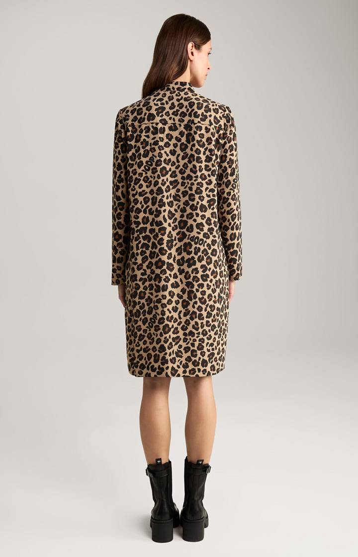 Joop Kleid In Hellbraun Gemustert