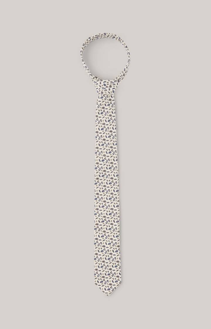 Joop Krawatte in Beige/Blau gemustert