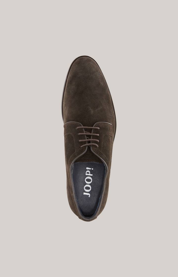 Joop Lace-Up Velluto Kleitos In Dunkelbraun