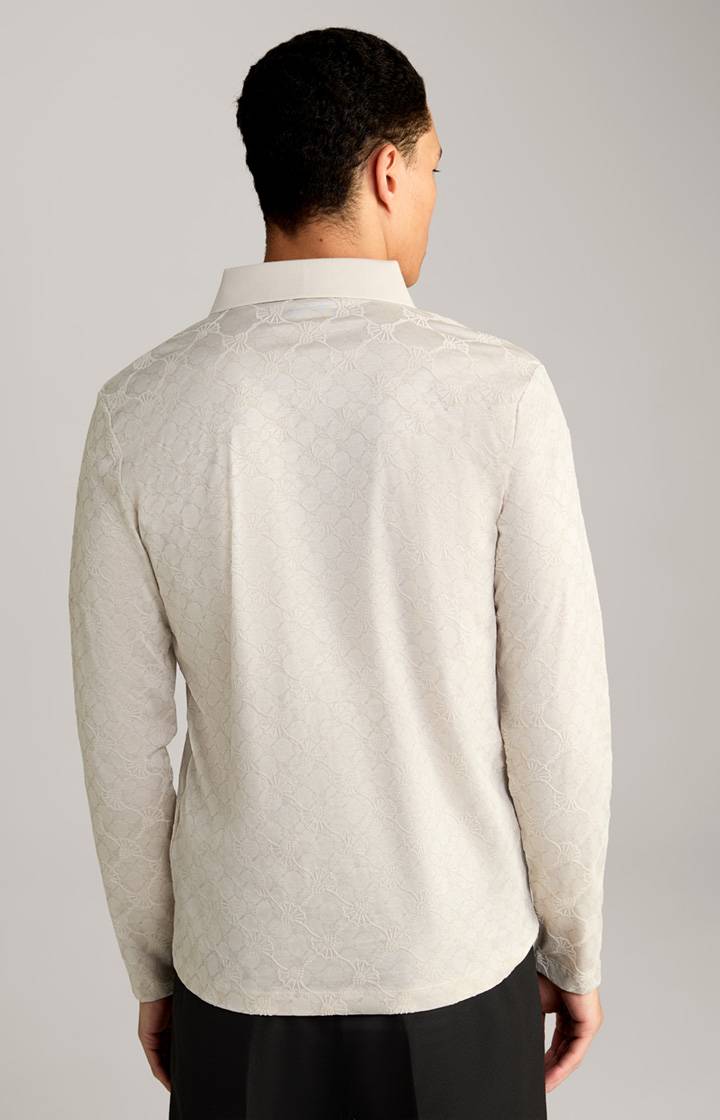 Joop Langarm-Poloshirt Pasquale In Hellbeige