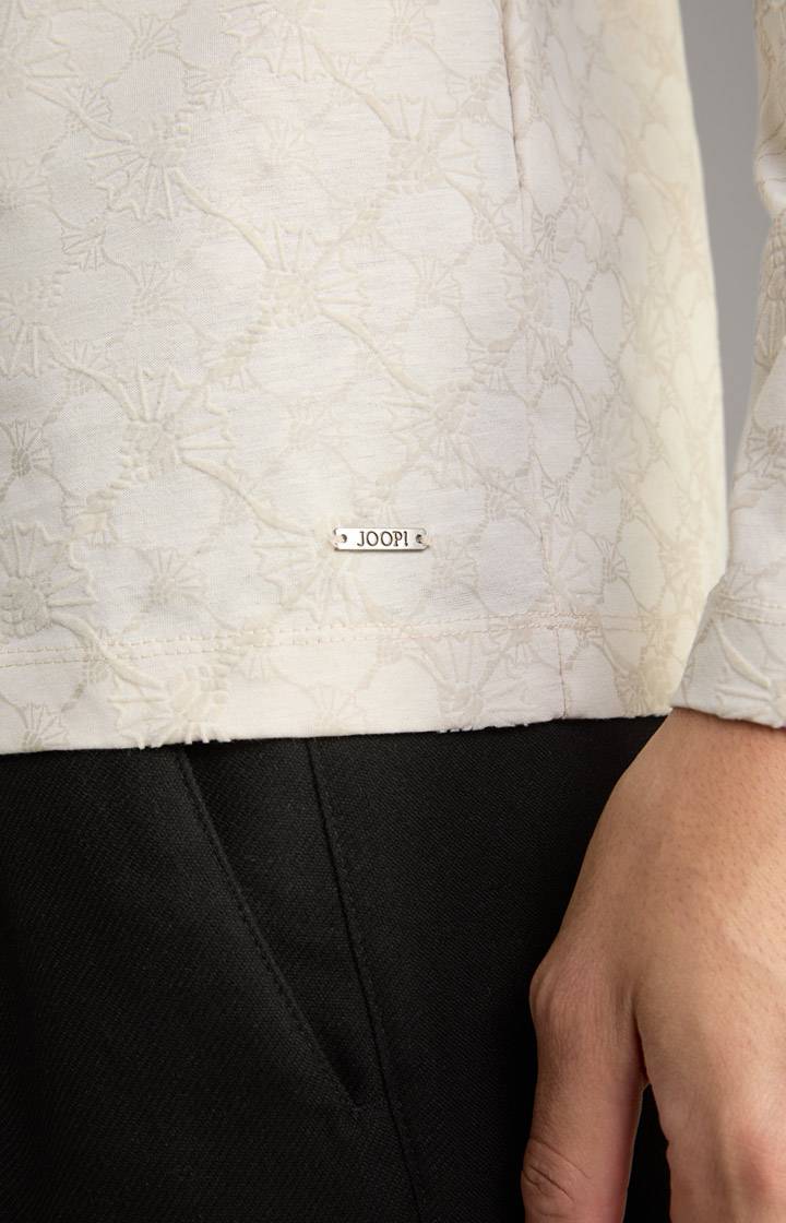 Joop Langarm-Poloshirt Pasquale In Hellbeige