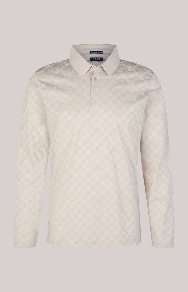 Joop Langarm-Poloshirt Pasquale In Hellbeige