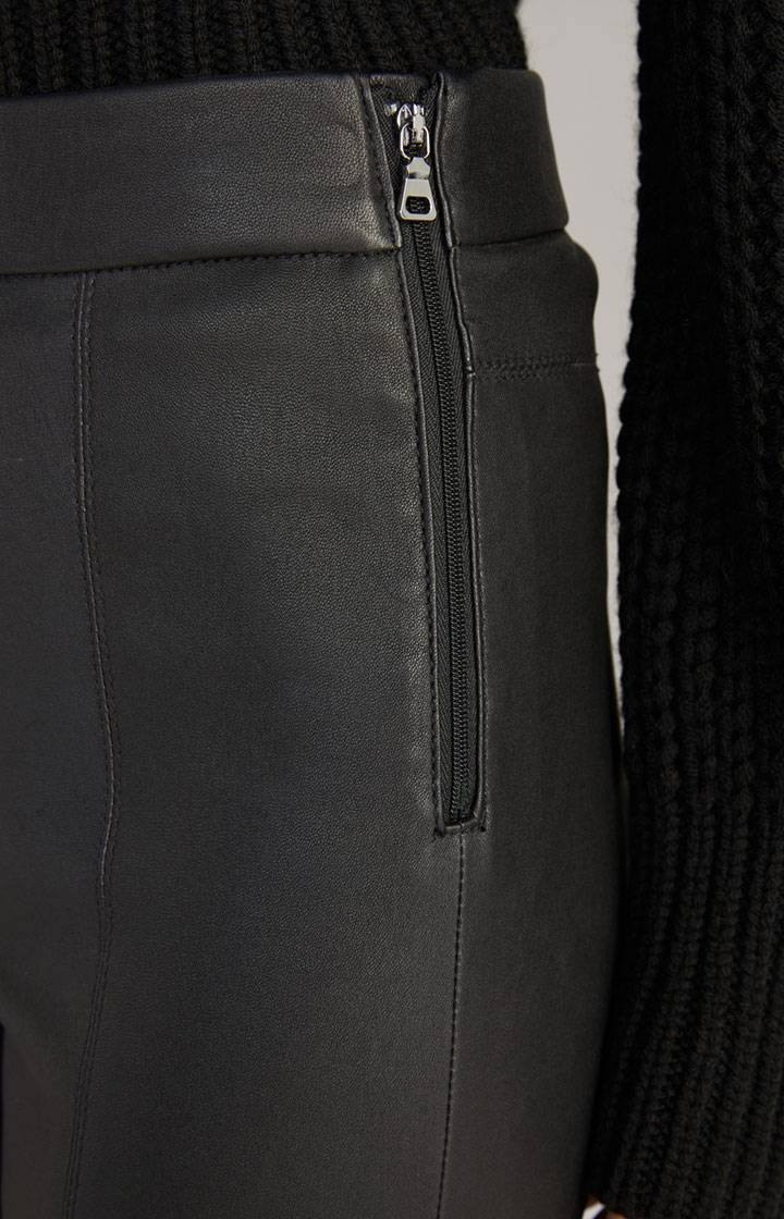 Joop Leder-Jeggings In Schwarz