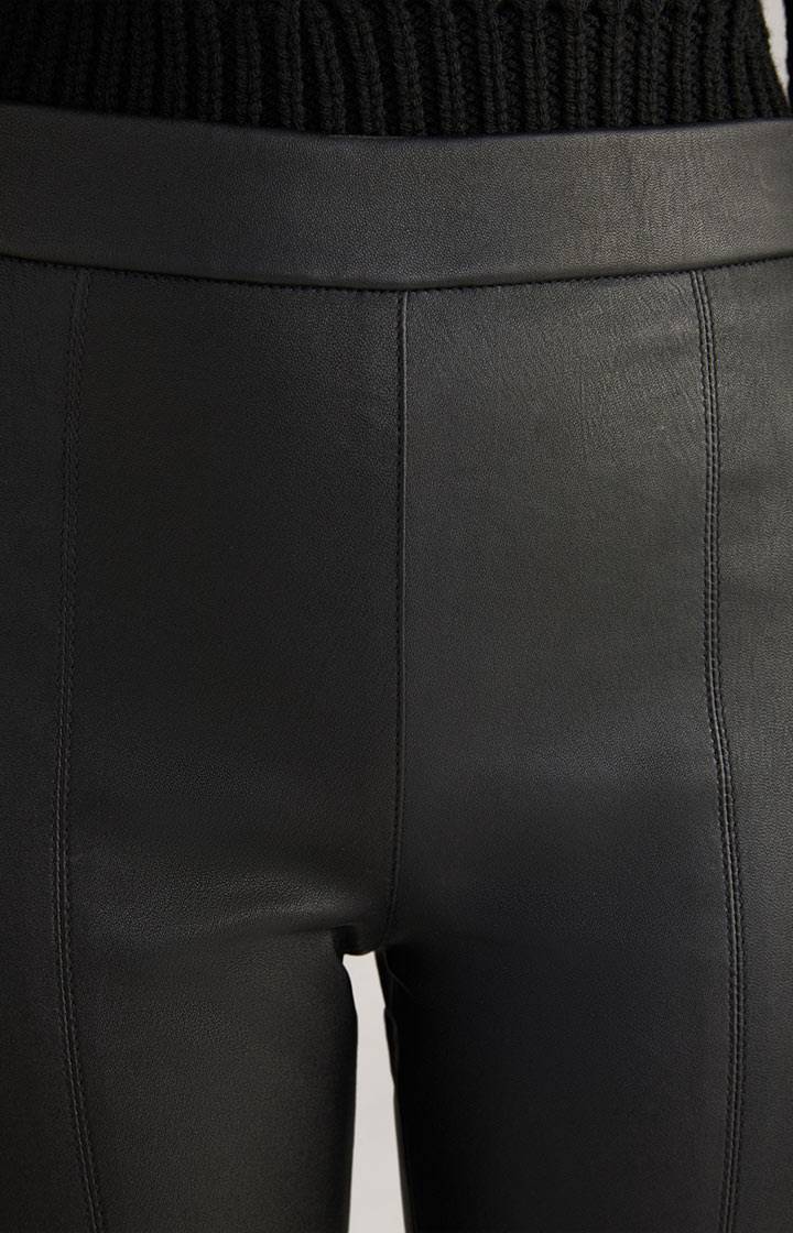 Joop Leder-Jeggings In Schwarz