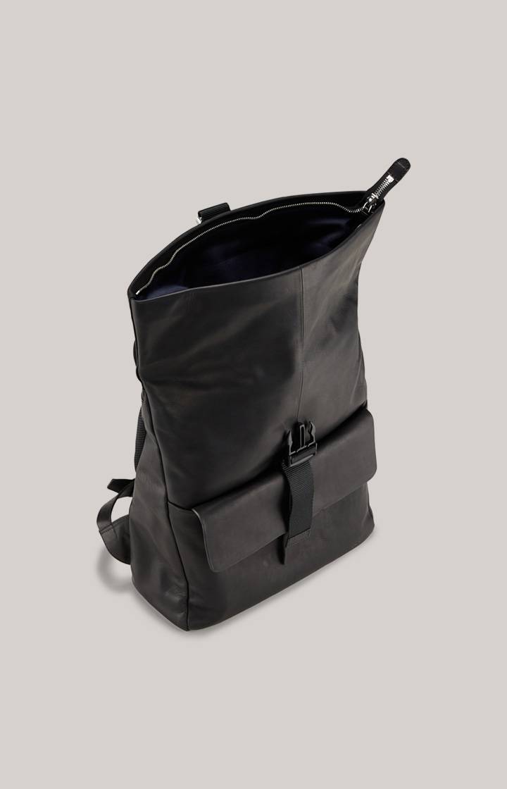 Joop Leder-Rucksack Loreto Rico In Schwarz