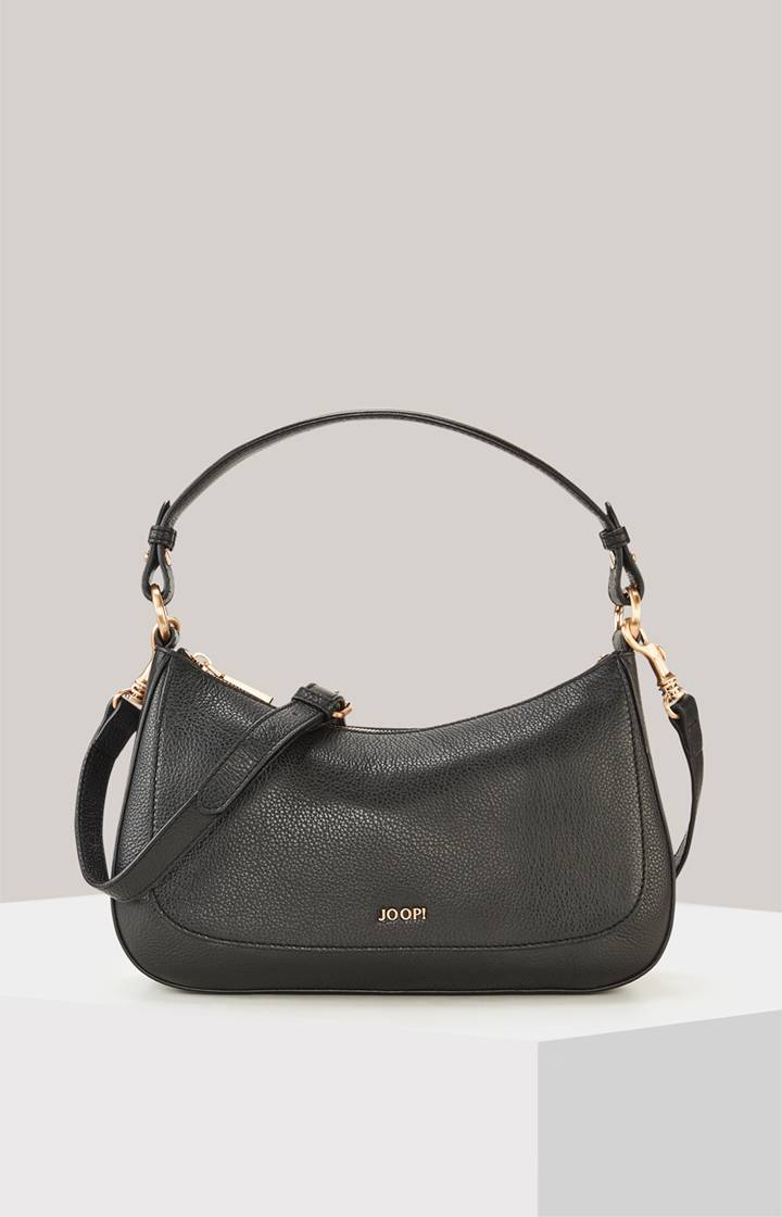 Joop Leder-Schultertasche Estate Loreen in Schwarz