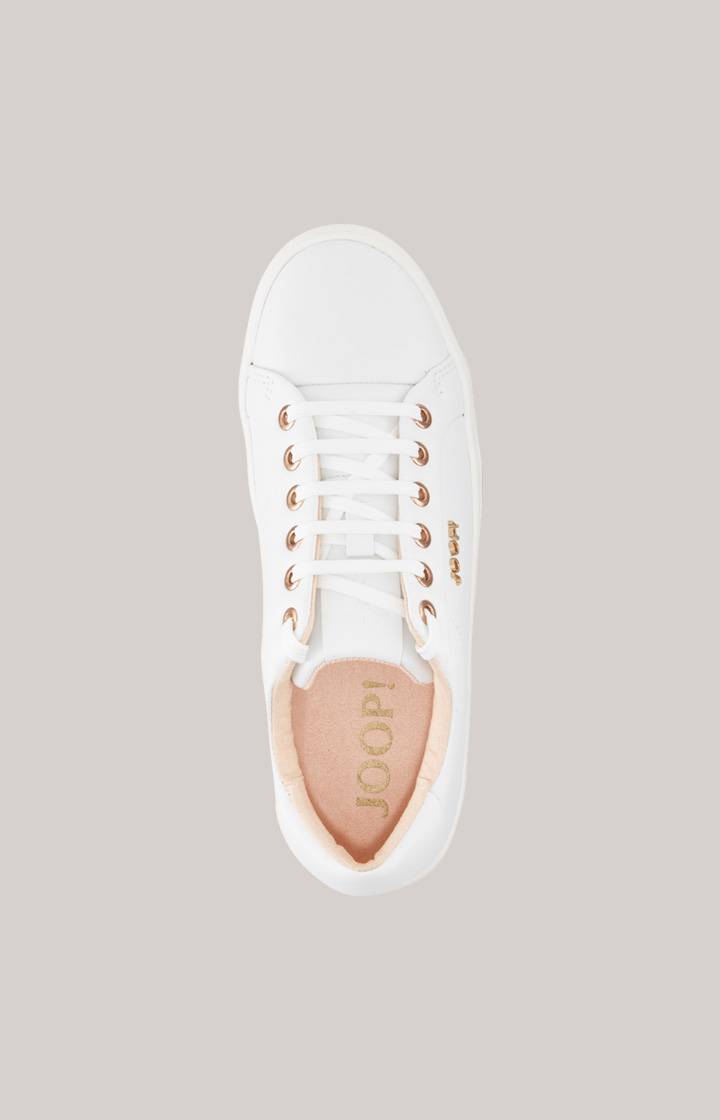 Joop Leder-Sneaker Tinta Coralie In Weiß