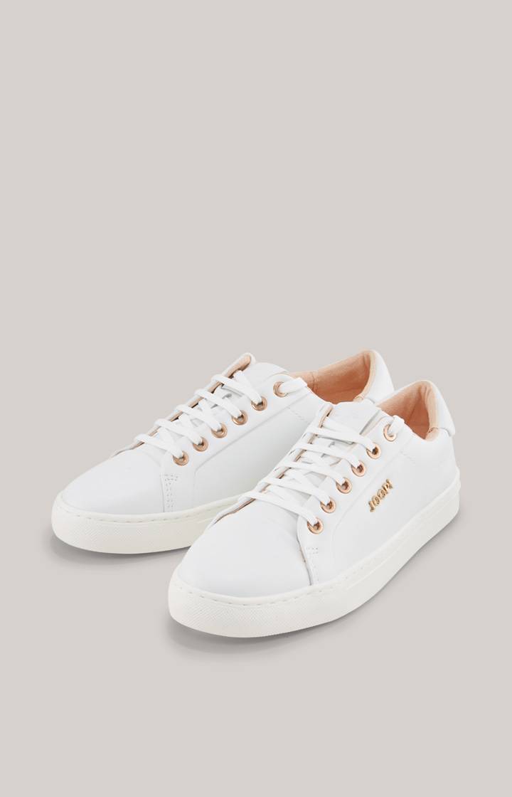 Joop Leder-Sneaker Tinta Coralie in Weiß