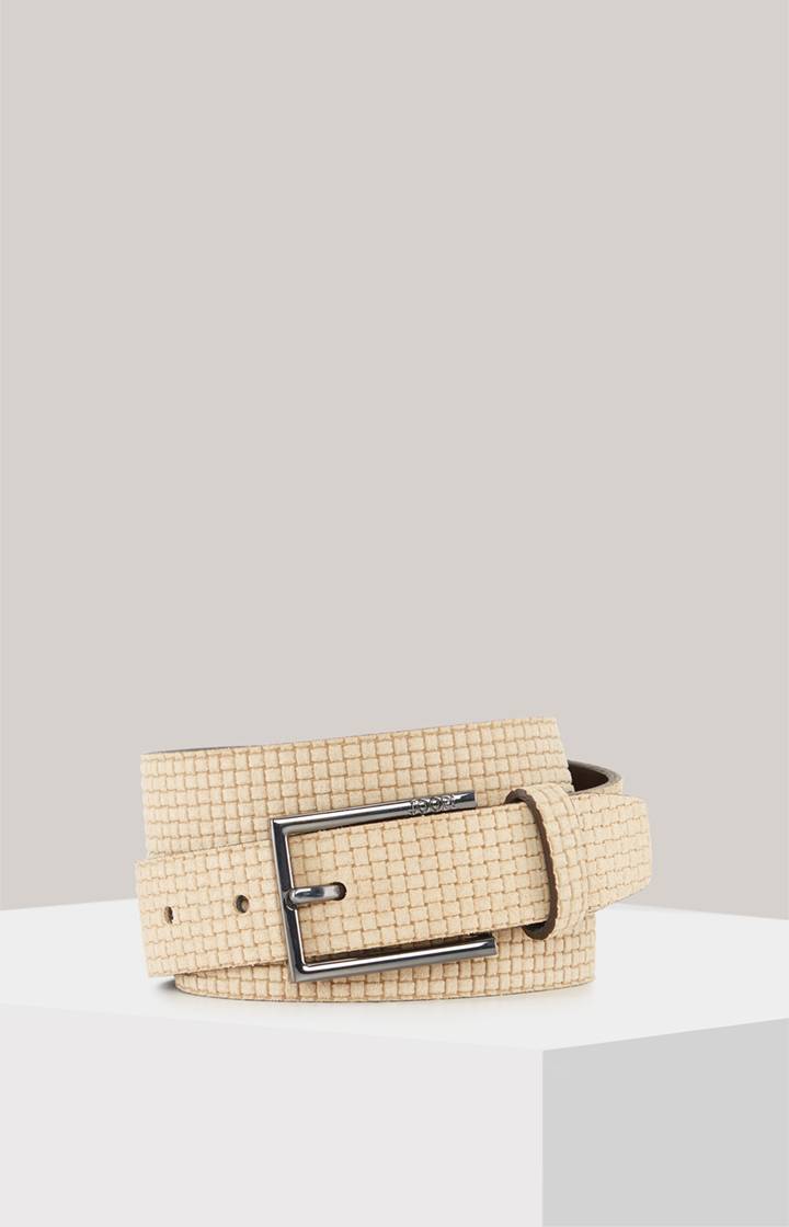 Joop Ledergürtel in Beige
