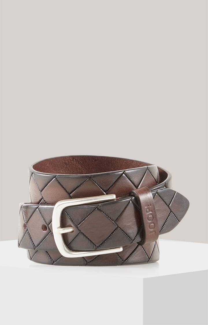 Joop Ledergürtel in Dunkelbraun