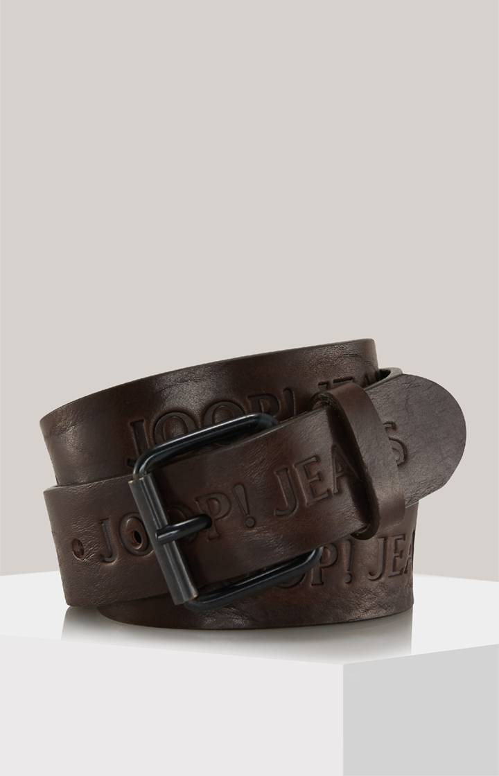 Joop Ledergürtel in Dunkelbraun