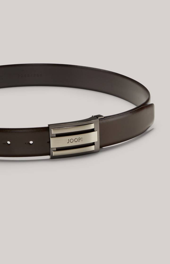 Joop Ledergürtel In Dunkelbraun