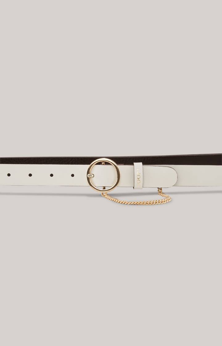 Joop Ledergürtel In Offwhite