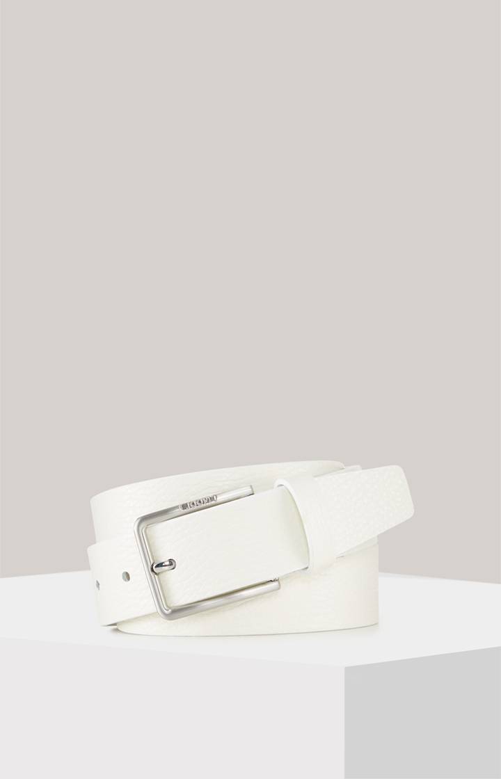 Joop Ledergürtel in Offwhite