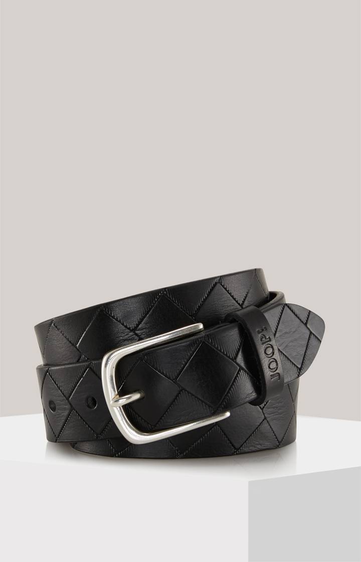 Joop Ledergürtel in Schwarz