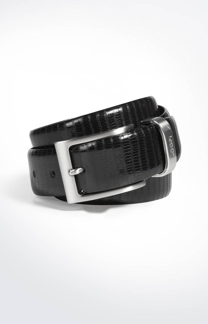 Joop Ledergürtel in Schwarz