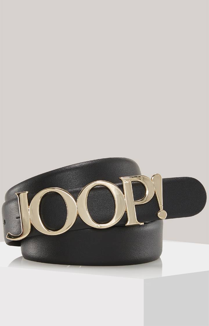Joop Ledergürtel in Schwarz