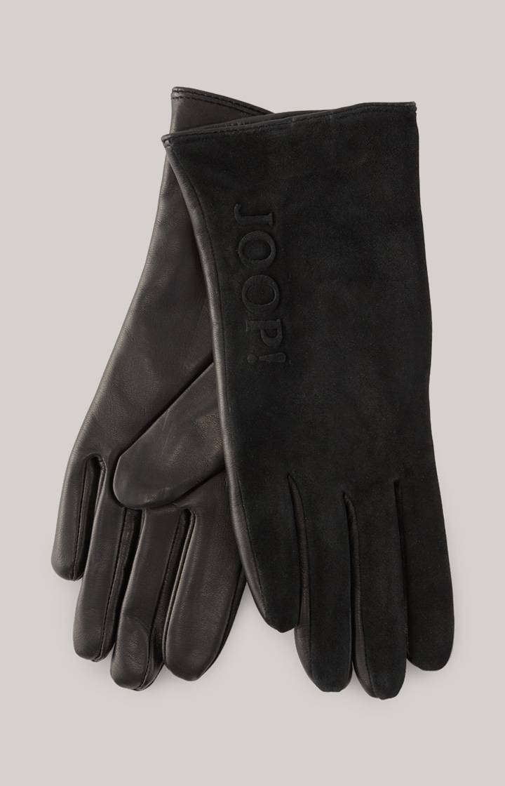 Joop Lederhandschuhe in Schwarz