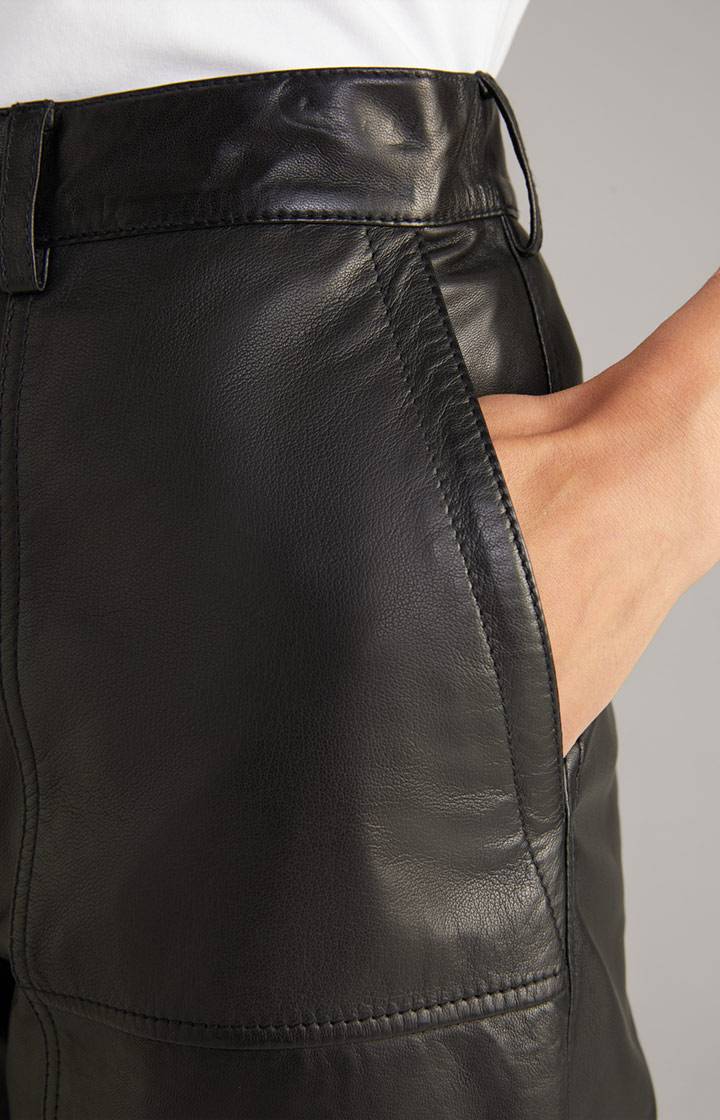 Joop Lederhose In Schwarz