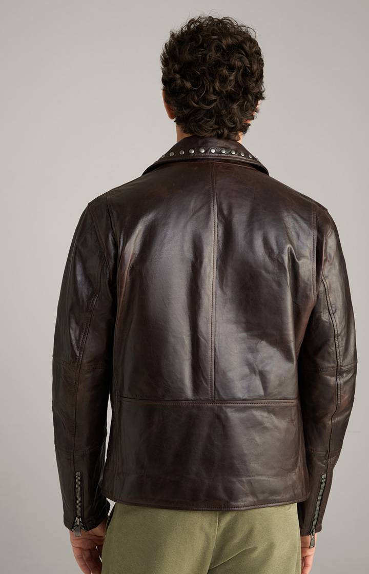 Joop Lederjacke Alezis In Dunkelbraun