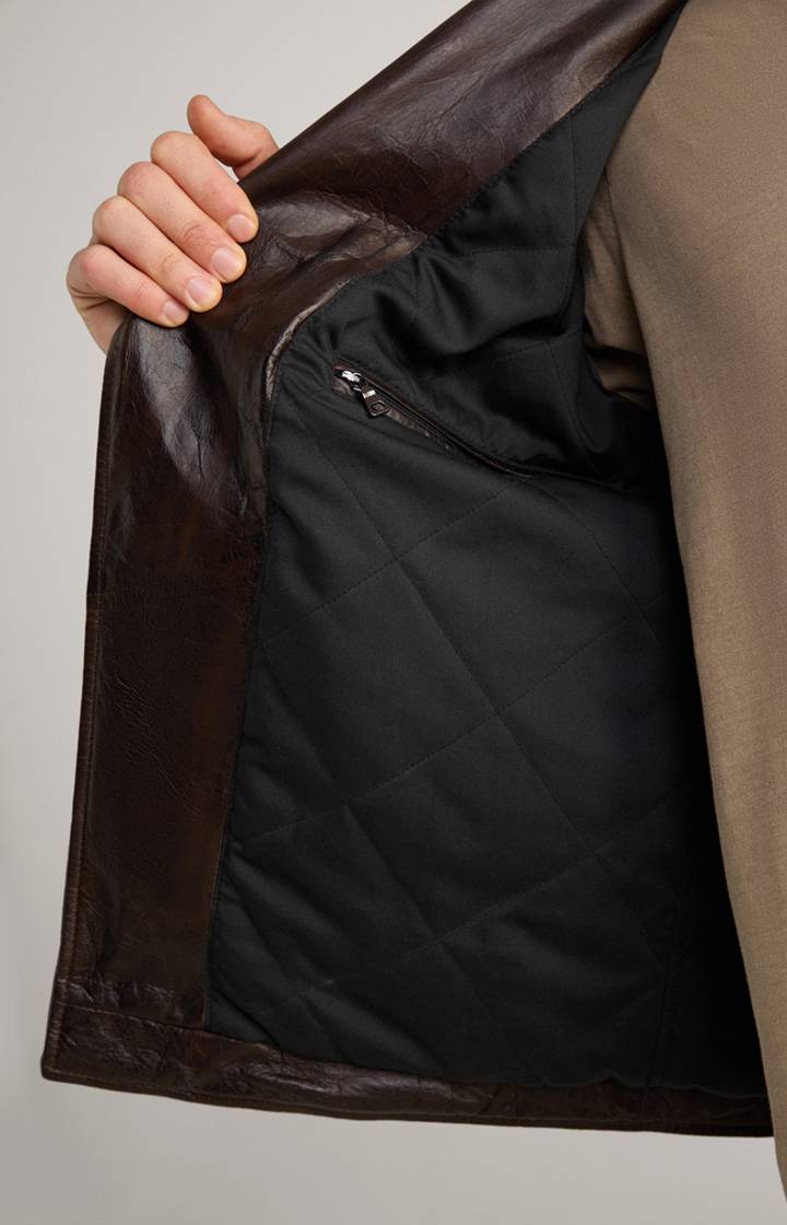 Joop Lederjacke Alezis In Dunkelbraun