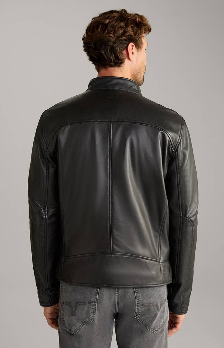 Joop Lederjacke Cleary In Schwarz