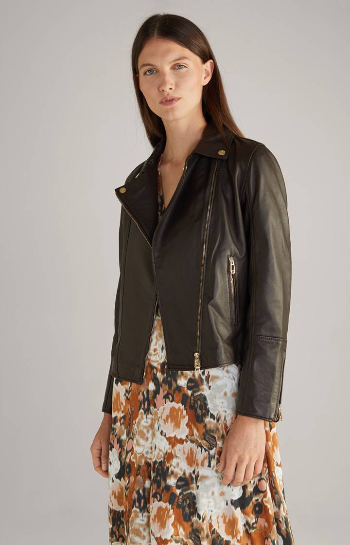 Joop Lederjacke in Dunkelbraun