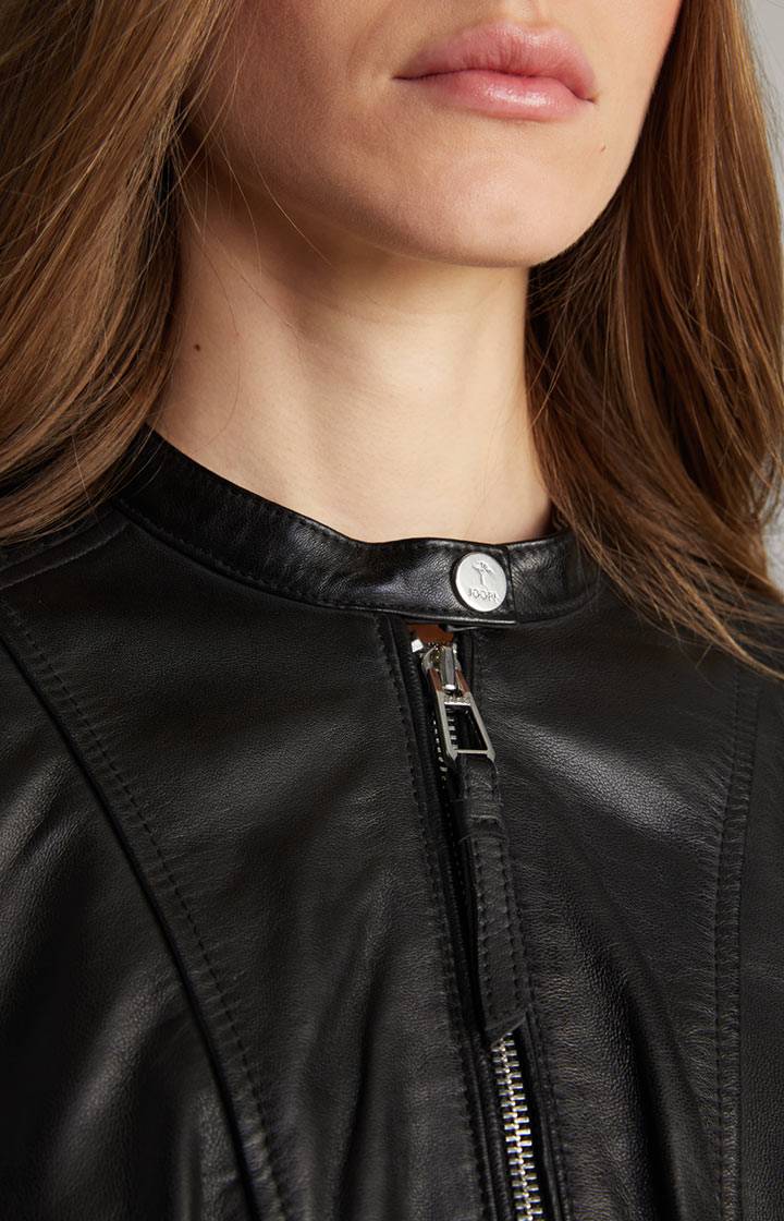 Joop Lederjacke In Schwarz