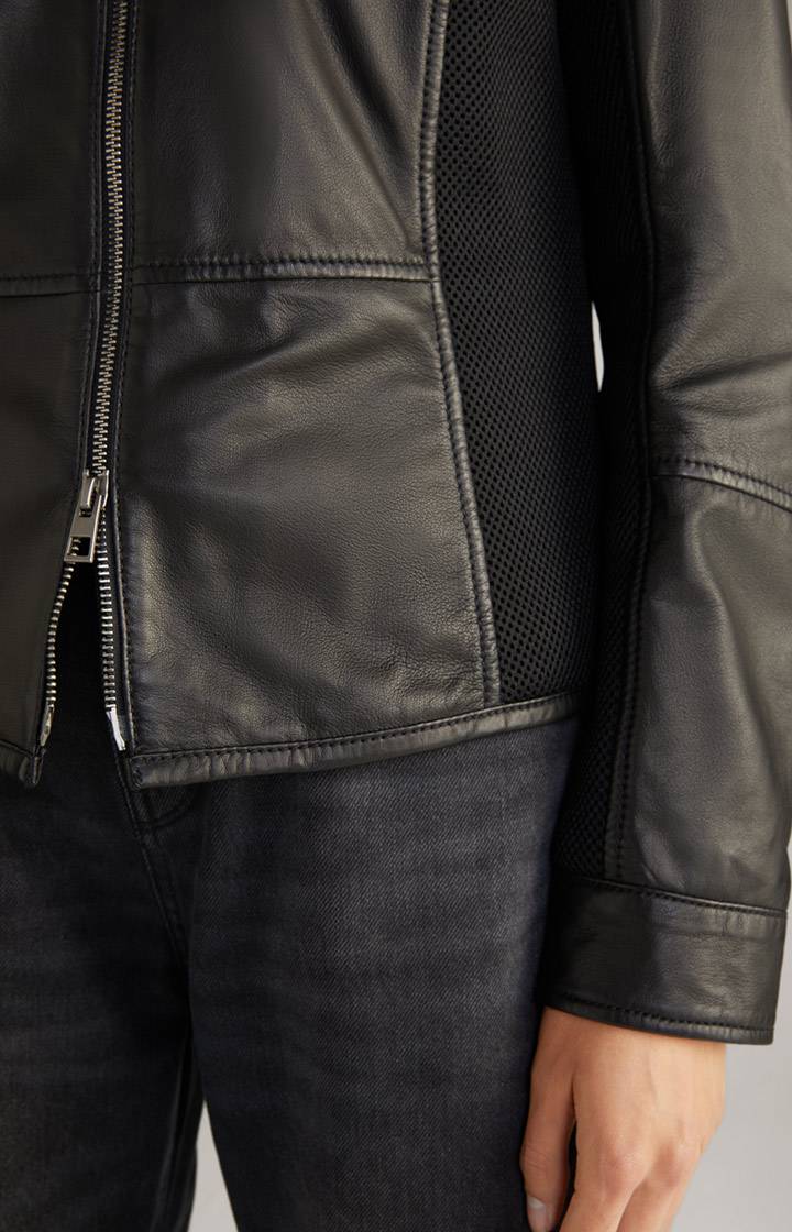 Joop Lederjacke In Schwarz