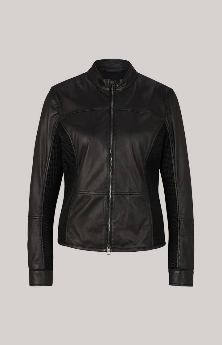 Joop Lederjacke In Schwarz