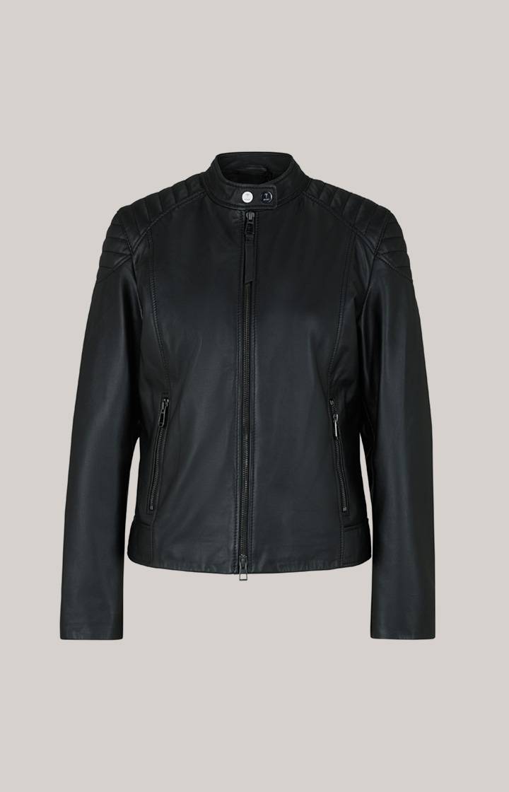 Joop Lederjacke In Schwarz