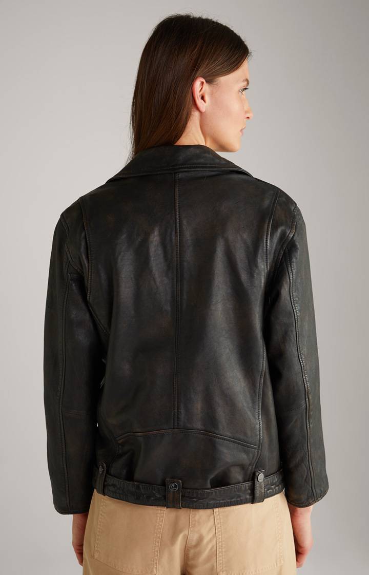 Joop Lederjacke In Schwarz