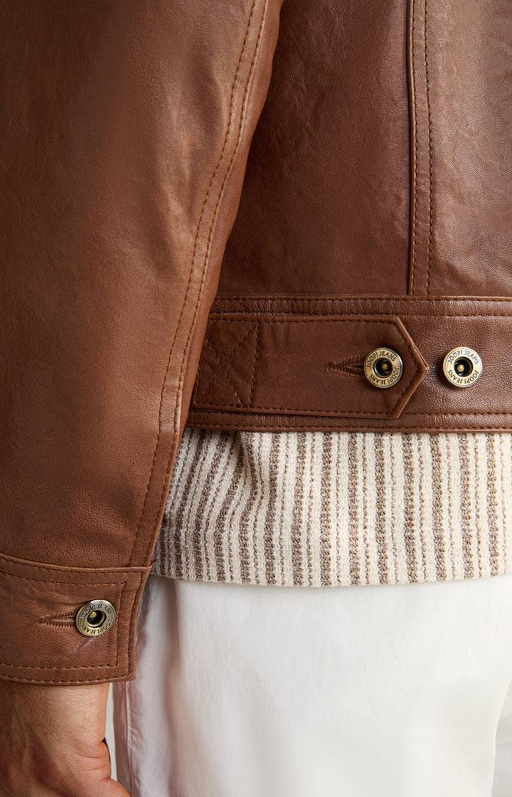 Joop Lederjacke Jean In Braun