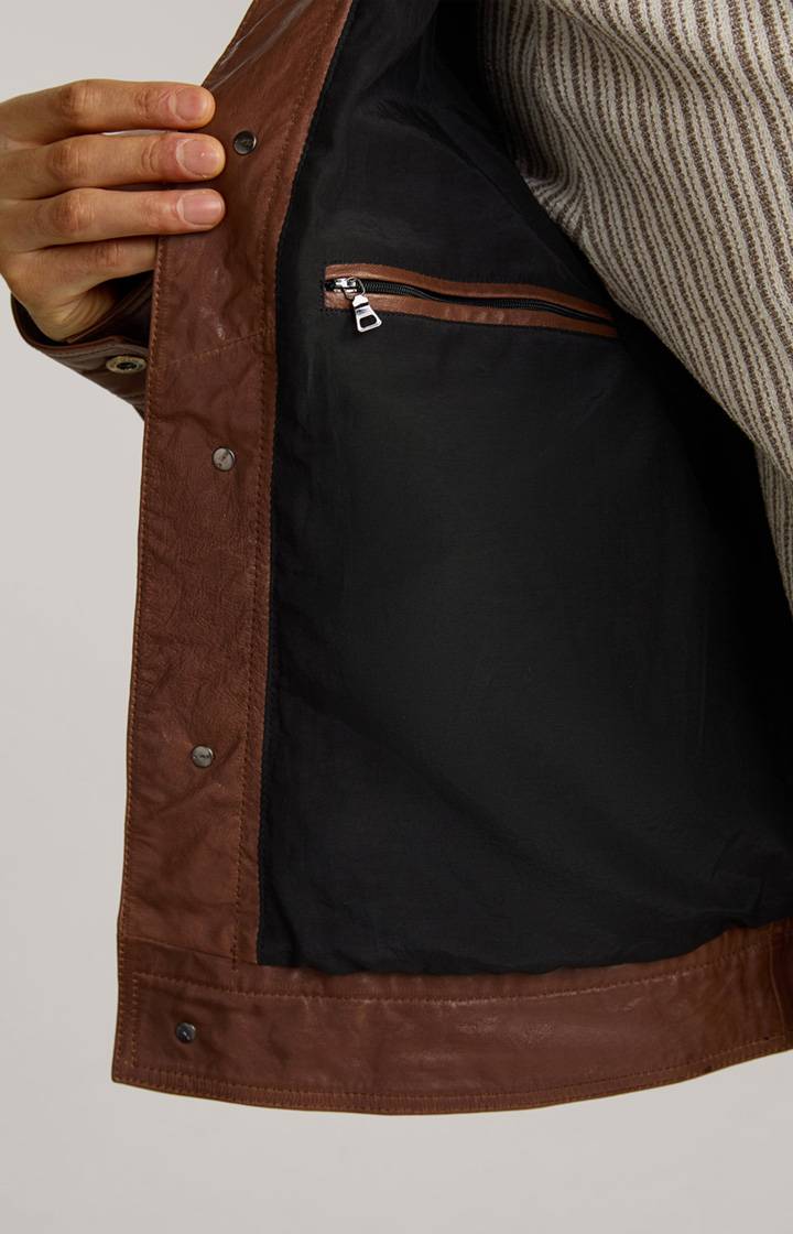 Joop Lederjacke Jean In Braun