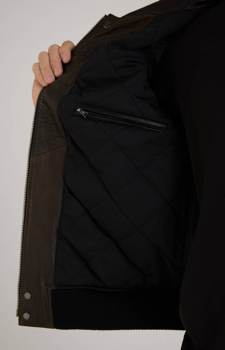 Joop Lederjacke Karman In Dunkelbraun