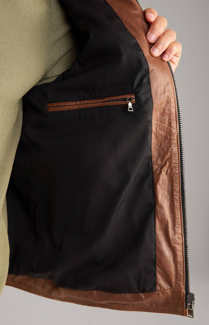 Joop Lederjacke Lif In Braun