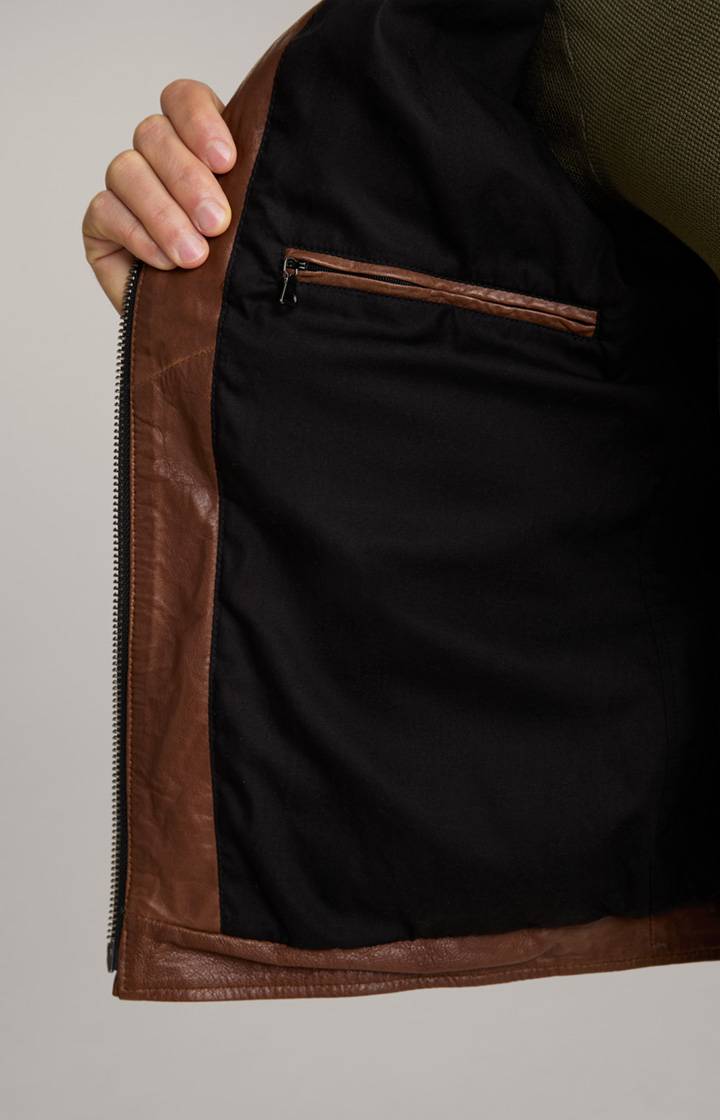 Joop Lederjacke Lif In Braun