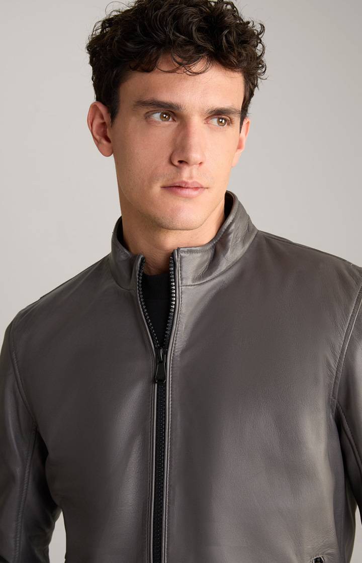 Joop Lederjacke Lif In Grau