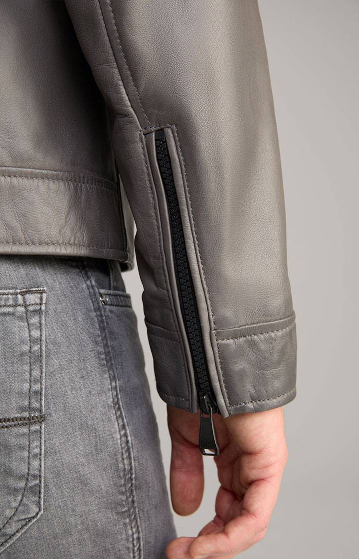 Joop Lederjacke Lif In Grau