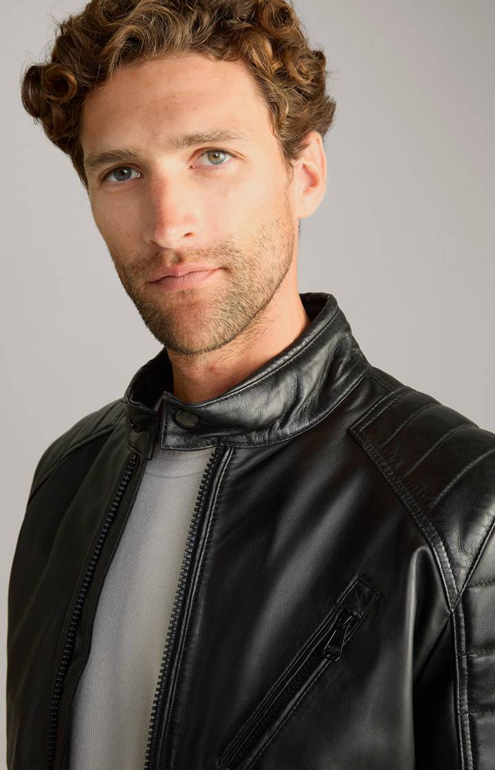 Joop Lederjacke Lima In Schwarz