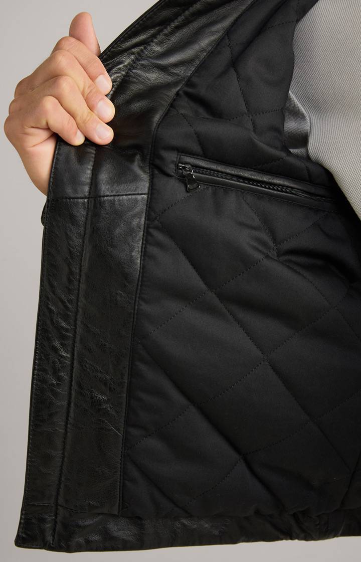 Joop Lederjacke Lima In Schwarz