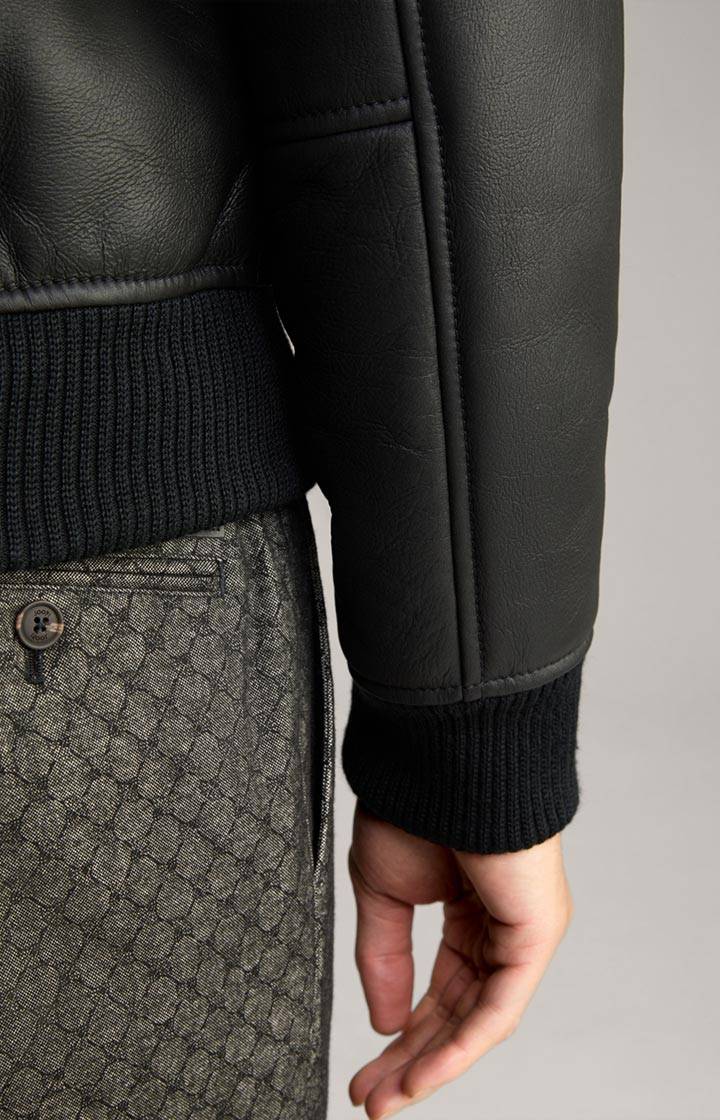 Joop Lederjacke Sonan In Schwarz