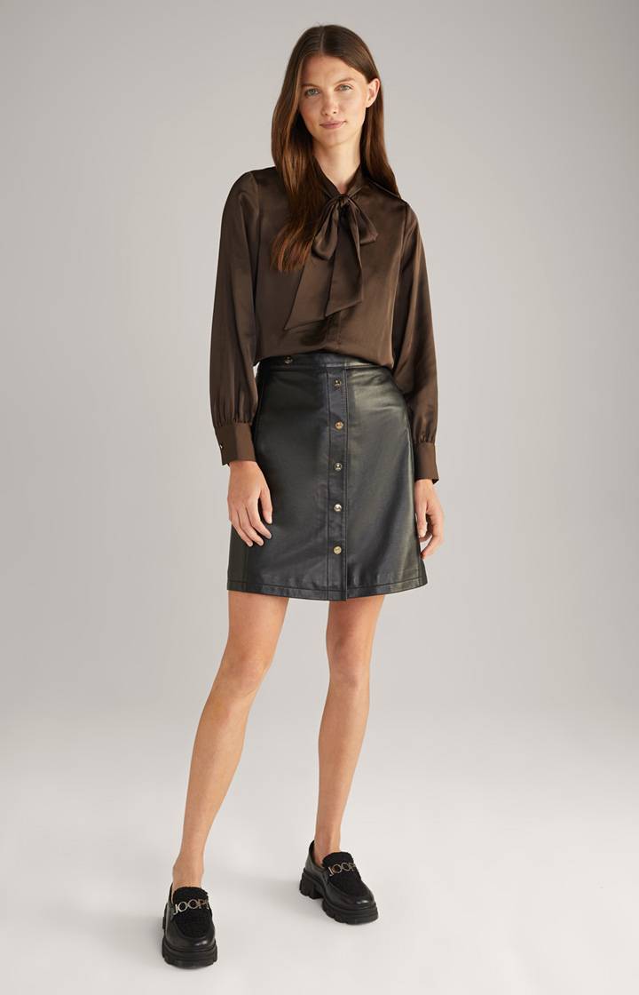 Joop Lederrock in Schwarz